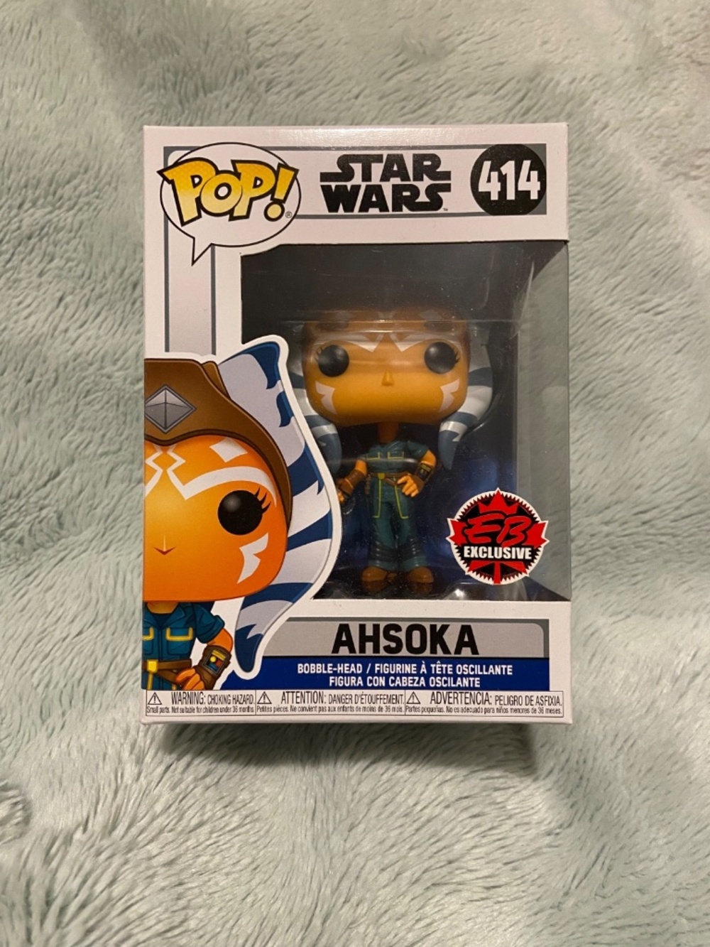 Funko Pop Star Wars The Clone Wars Ahsoka Tano GameStop/EB Games Exclusive #414